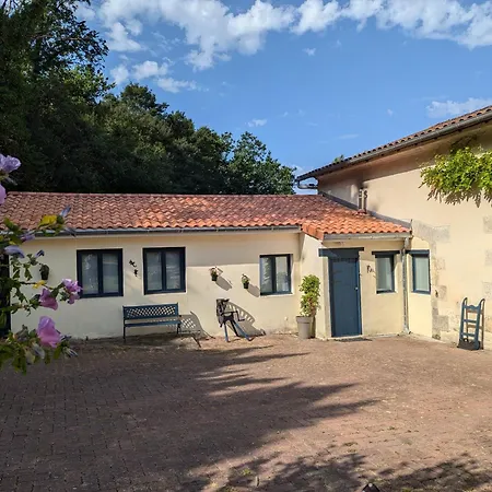 度假居 Belle, Piscine Privee, Vue Sur La Campagne Nonac