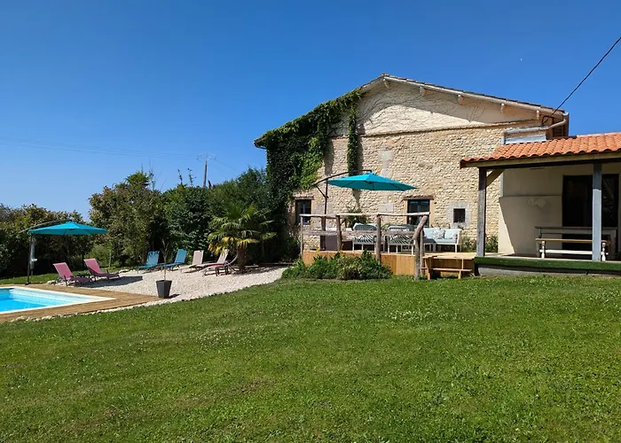 Belle, Piscine Privee, Vue Sur La Campagne