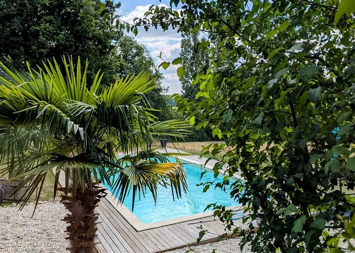 Belle, Piscine Privee, Vue Sur La Campagne בית נופש *